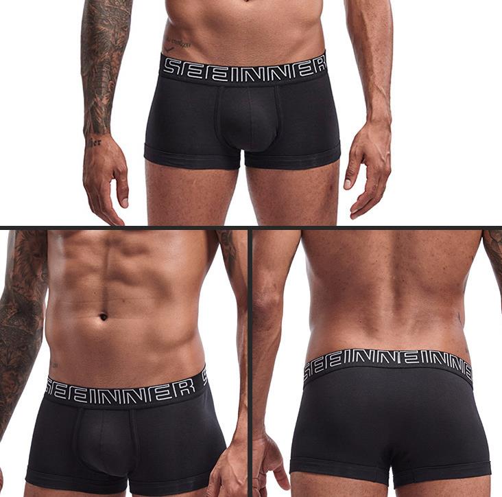 Mid Rise 3d Contoured U Pouch  - Boxer Brief Pack Cotton ulasan dan harga
