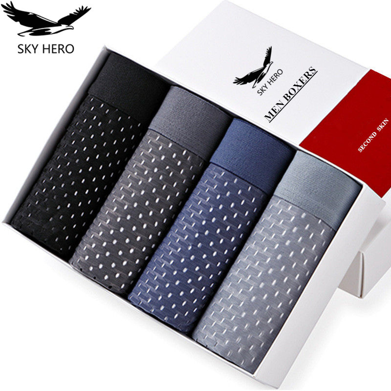 4pcs/Lot Underwear Men's Panti - Boxer Shorts Modal ulasan dan harga