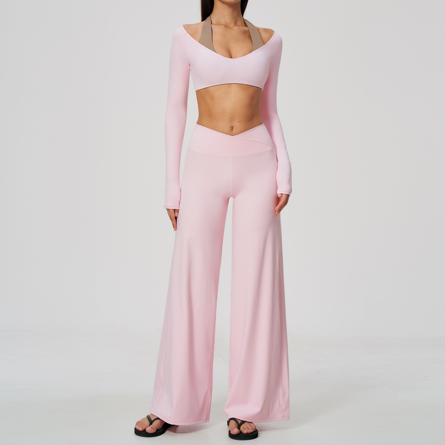 2 Piece Women Tracksuit Fitnes - Compression Long Pant ulasan dan harga